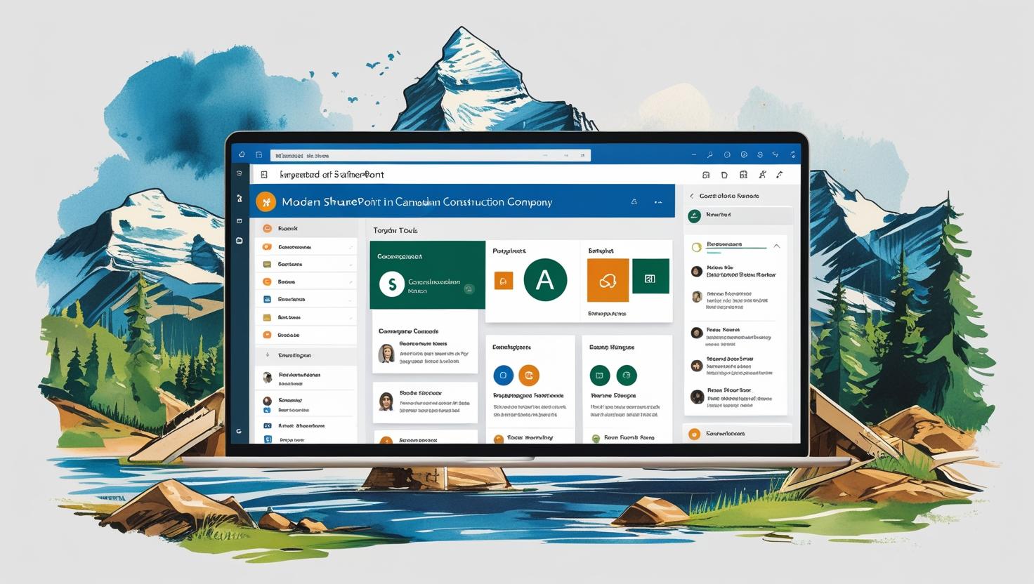 Building a Modern SharePoint Online Intranet for a Canadian Construction Company